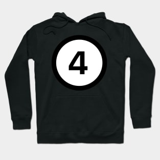 Halloween Billiard Pool Ball 4 four Group Costume Hoodie